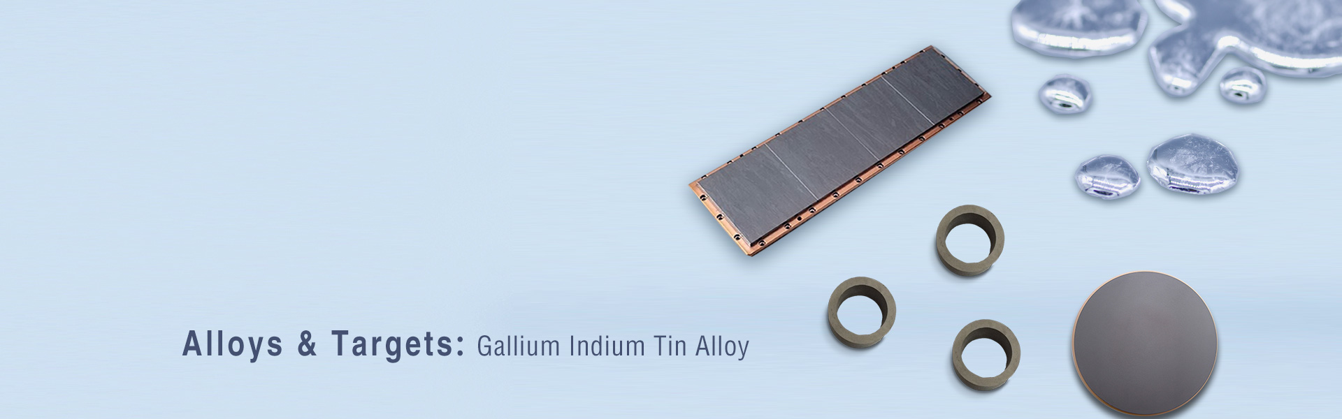 Alliage de gallium et d'indium étain
